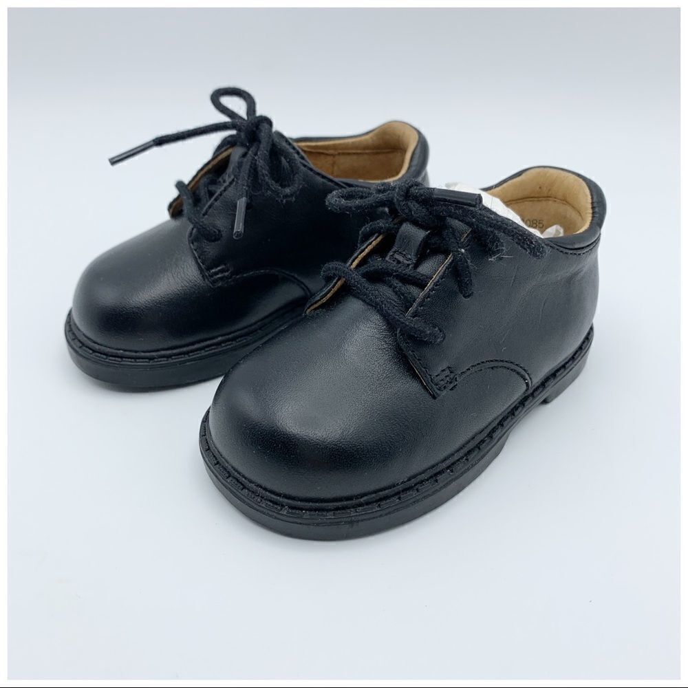 Jumping Jacks Kyle Boys‎ Black Oxford Dress Shoe